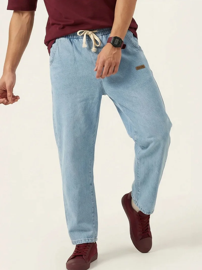 بيغ دارت BDART Elastic Waist Denim Pants